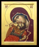 Vierge de tendresse (Glykophilousa Kecharitomene) - Μήτηρ Θεού η Κεχαριτωμένη